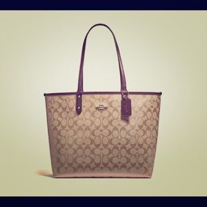 Authentic coach reversible NWT